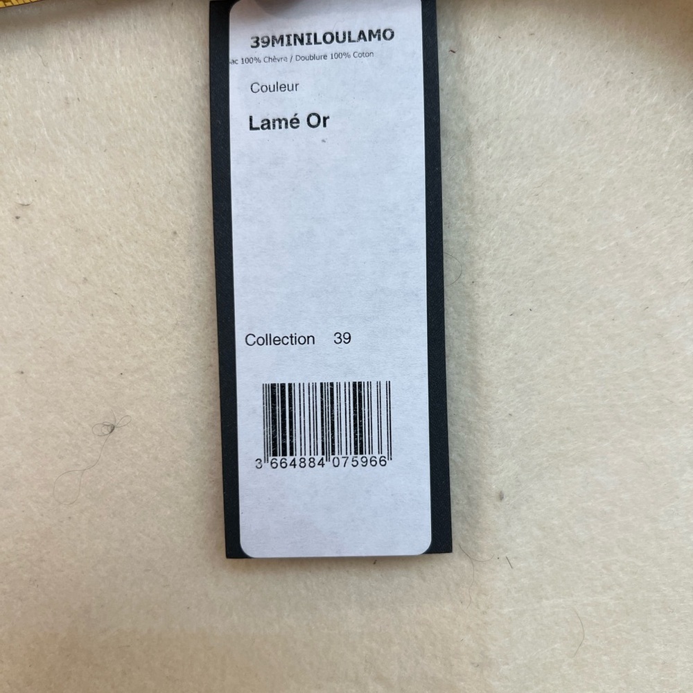 Jerome Dreyfuss Gold Shoulder Bag (NWT) - Picture 6 of 7